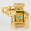 A Chinese Elephant Plant Stand with Pierced Detailing
