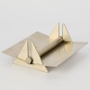 A Heavy Stainless Steel Napkin Holder by Zack, Germany