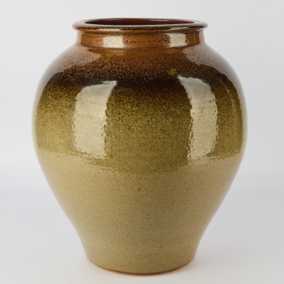 Large NZ Roger King Art Pottery Floor Vase