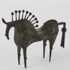 A Metal Horse Figure