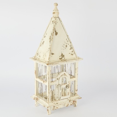 A Rustic Wooden Canary House