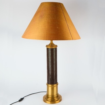 A Hollywood Regency Style Tall Table Lamp