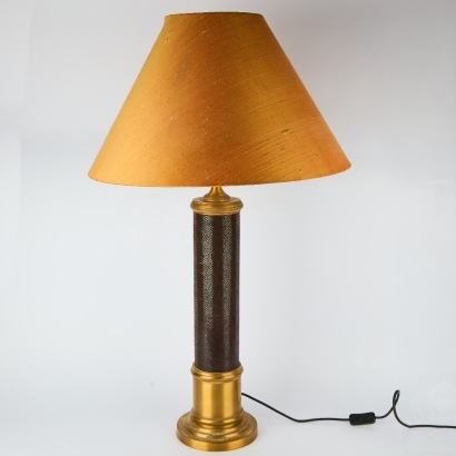 A Hollywood Regency Style Tall Table Lamp