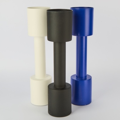 A Set of Llot Llov Aluminium Vases