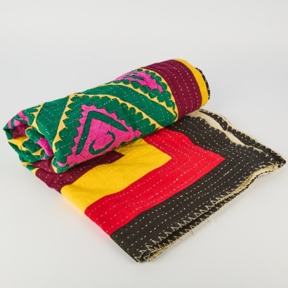 A Vibrant Handmade African Textile