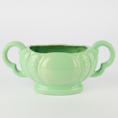A Mint Green Govancroft Mantle Vase