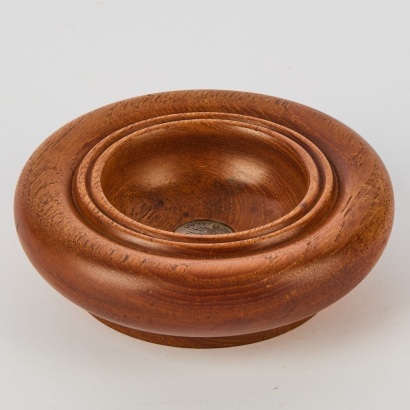 A Teak Bowl Made from HMS Ganges