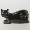 A Hand-Carved Wood Cat
