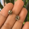 18ct / 15ct / 10ct White Gold, 0.88ct Diamond Stud Earrings - 3