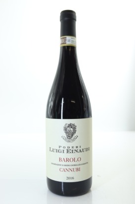 (1) 2016 Poderi Luigi Einaudi Nei Cannubi, Barolo DOCG [JR17]