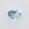 Loose, 1.25ct Heart Shaped Aquamarine Gemstone