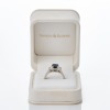 Naveya & Sloane, Platinum, Modern, 1.63ct Parti-Colour Sapphire / .37ct Diamond Three Stone Ring - 3