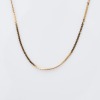 9ct Yellow Gold, 40cm Flat S-Link Chain
