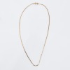 9ct Yellow Gold, 40cm Flat S-Link Chain - 2