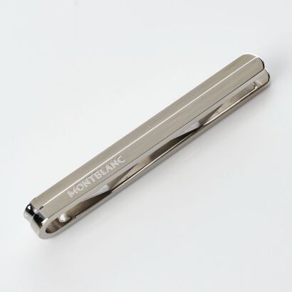 Montblanc, Great Characters Homage to The Great Gatsby Stainless Steel Tie Bar with Box - As new