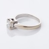 14ct White Gold, 0.55ct Princess Cut Diamond Solitaire Ring - 2