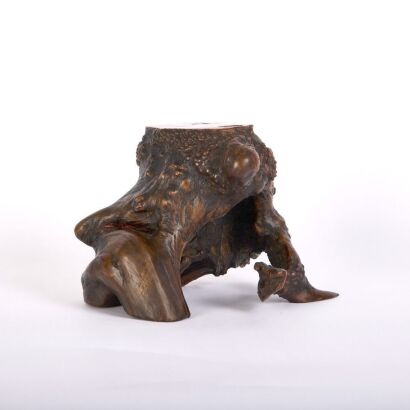 A Chinese 19th Century Qing Dynasty Hardwood Stand