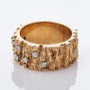 14ct Yellow Gold, 0.34ct Diamond Ring - 2