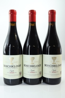 (3) 2024 Boschkloof Syrah, Stellenbosch