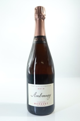 (1) 2012 Marguet Pere & Fils Ambonnay Grand Cru Extra Brut Rose, Champagne