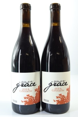 (2) 2014 A Tribute to Grace Provisor Vineyard Grenache, Santa Barbara County