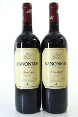 (2) 2022 Kanonkop Estate Pinotage, Stellenbosch