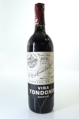 (1) 2012 R. Lopez de Heredia Vina Tondonia Reserva, Rioja DOCa
