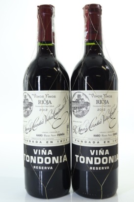 (2) 2012 R. Lopez de Heredia Vina Tondonia Reserva, Rioja DOCa