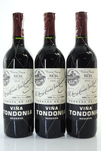 (3) 2012 R. Lopez de Heredia Vina Tondonia Reserva, Rioja DOCa