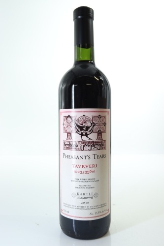 (1) 2018 Pheasant's Tears Tavkveri, Kakheti