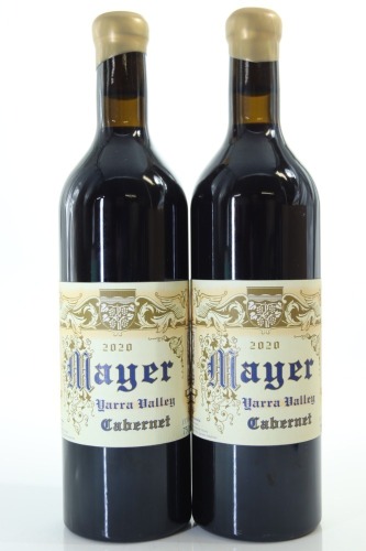 (2) 2020 Mayer Cabernet, Yarra Valley