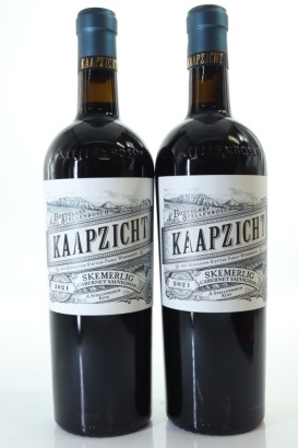(2) 2021 Kaapzicht Estate 'Skemerlig' Cabernet Sauvignon, Stellenbosch