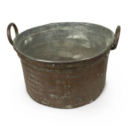 An Old 19th Century Copper Cook Pot