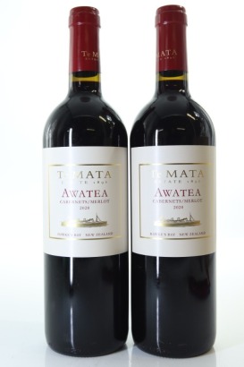 (2) 2020 Te Mata Estate 'Awatea' Cabernets - Merlot, Hawke's Bay