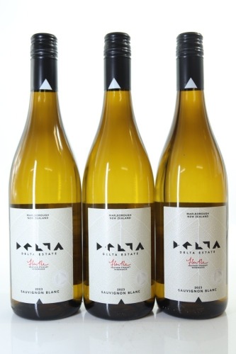 (3) 2023 Delta Estate Sauvignon Blanc, Marlborough