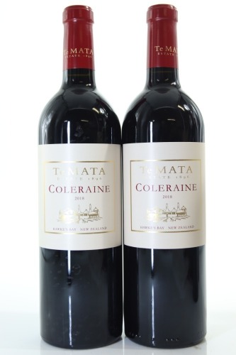 (2) 2018 Te Mata Estate Coleraine, Hawke's Bay