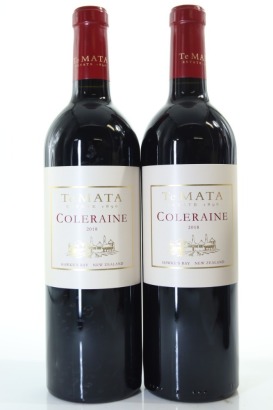 (2) 2018 Te Mata Estate Coleraine, Hawke's Bay