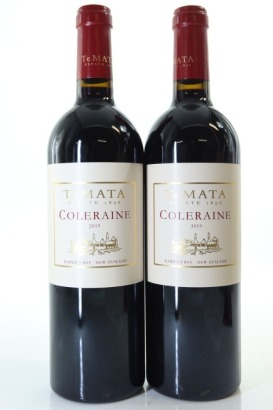(2) 2019 Te Mata Estate Coleraine, Hawke's Bay