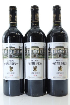 (3) 2004 Chateau Leoville Barton, Saint-Julien [JR16.5]