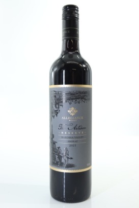 (1) 2021 Allegiance Wines The Artisan Reserve Barossa Valley Shiraz, Australia