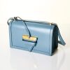 Loewe, Stone Blue Calfskin Medium Barcelona Bag - 2