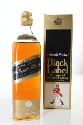 (1) Johnnie Walker Black Label Extra Special Old Scotch Whisky, Scotland, 42.3% ABV, 750ml, Circa. 1980's (LS) (GB)