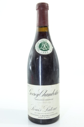 (1) 1985 Louis Latour Gevrey-Chambertin, Cote de Nuits