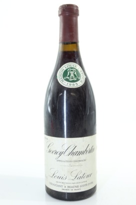 (1) 1985 Louis Latour Gevrey-Chambertin, Cote de Nuits