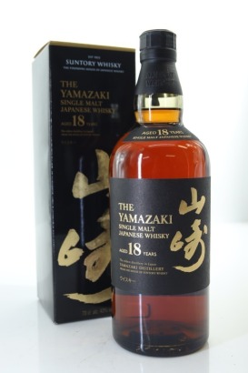 (1) The Yamazaki 18 Year Old Single Malt Japanese Whisky, 43% ABV (GB)