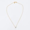 Mejuri, 45cm, Gold-Plated Sterling Silver, 0.10ct Diamond Necklace - 2