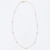 18ct Rose Gold, 45cm, 0.20ct Diamond Club, Spade, Heart, Diamond Motifs Charm Necklace - 2