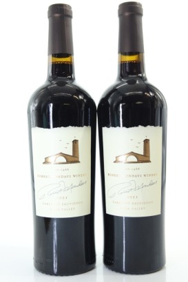 (2) 2021 Robert Mondavi Winery Cabernet Sauvignon, Napa Valley [JR16.5]