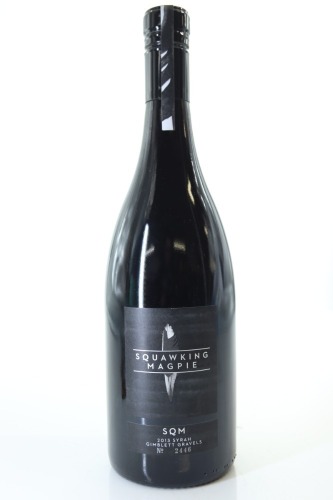 (1) 2013 Squawking Magpie SQM Syrah, Hawke's Bay