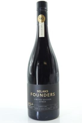 (1) 2024 Selaks Founders Limited Edition Syrah, Hawke's Bay